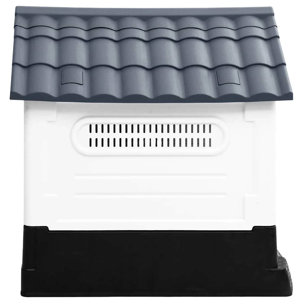 Casa Para Perro Gris 57x68x66 Cm Polipropileno_2