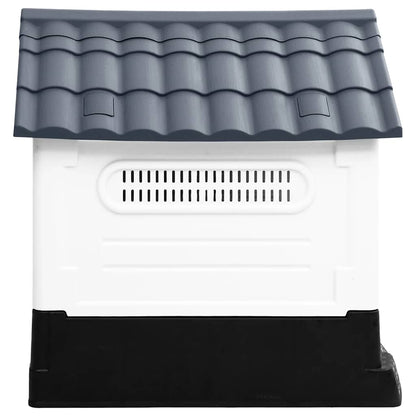 Casa Para Perro Gris 57x68x66 Cm Polipropileno_2