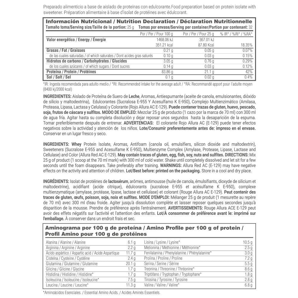 Clear Whey Isolate Zero - 800g - Sandias De Gominola - Aumenta La Masa Muscular - Masmusculo_4
