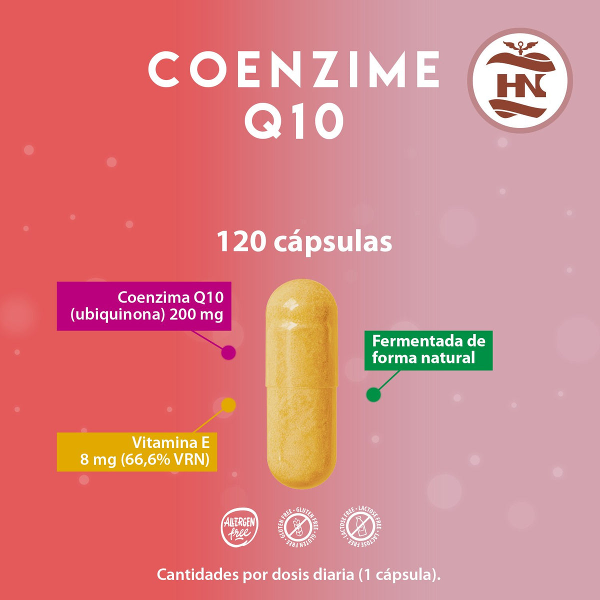 Pack 3 X Coenzima Q10 200mg + Vitamina E - 3 X 120 Cápsulas - Complemento Alimenticio_1