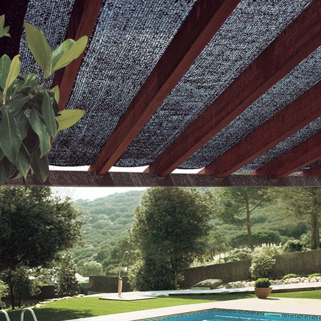 Malla De Sombreo Sun-net 2x100 M Negro Nortene_2