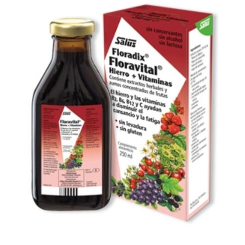Floravital Hierro y vitaminas Salus 250 ml