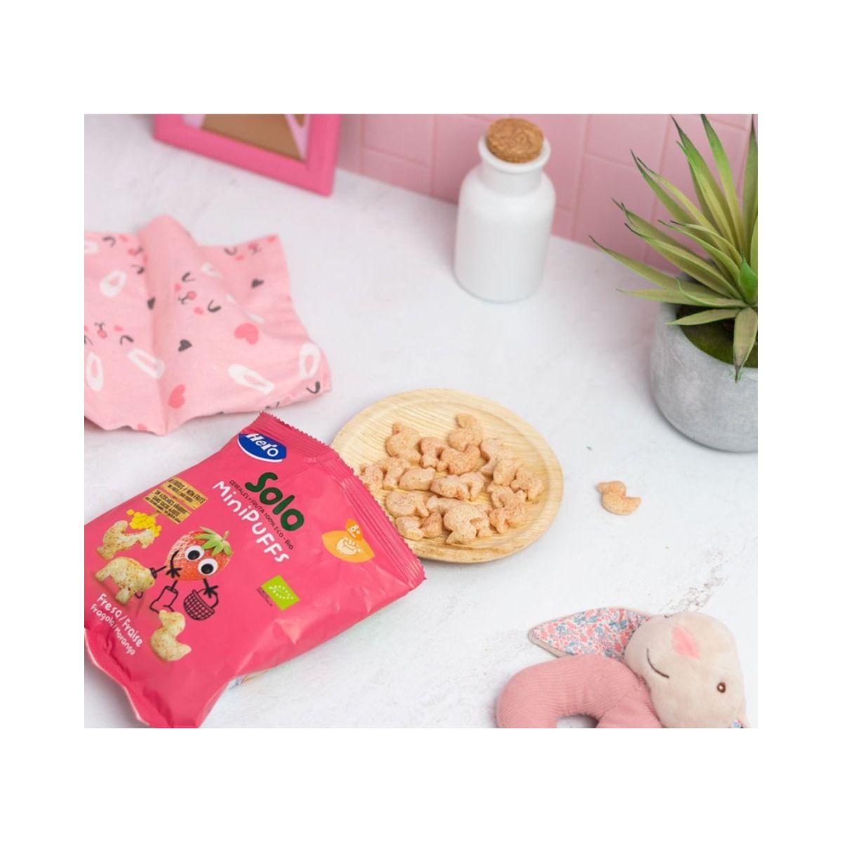 Pack 7x Snacks de Fresa Eco 18 g- Hero Solo