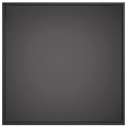Macetero De Jardín 2 Uds. Negro 40 X 40 X 20 Cm_4