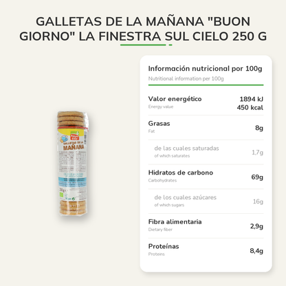 Información nutricional
