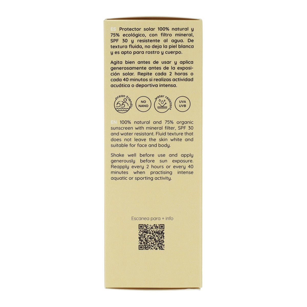 Protector Solar Fluido 30 SPF BIO Matarrania 100 ml