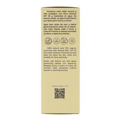 Protector Solar Fluido 30 SPF BIO Matarrania 100 ml