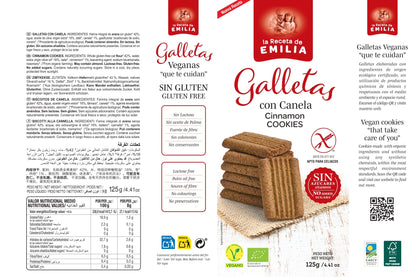 Galletas Con Canela "sin Azucares Añadidos" 125 Gr._1