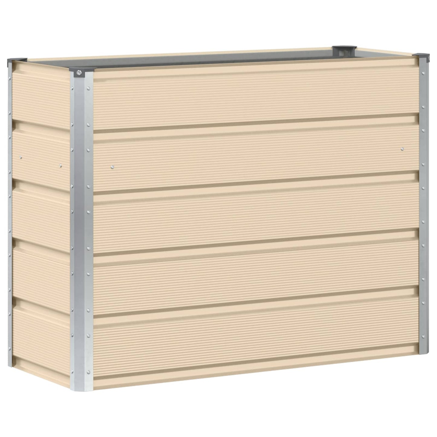 Jardinera Marfil 100 X 40 X 75 Cm Acero_0