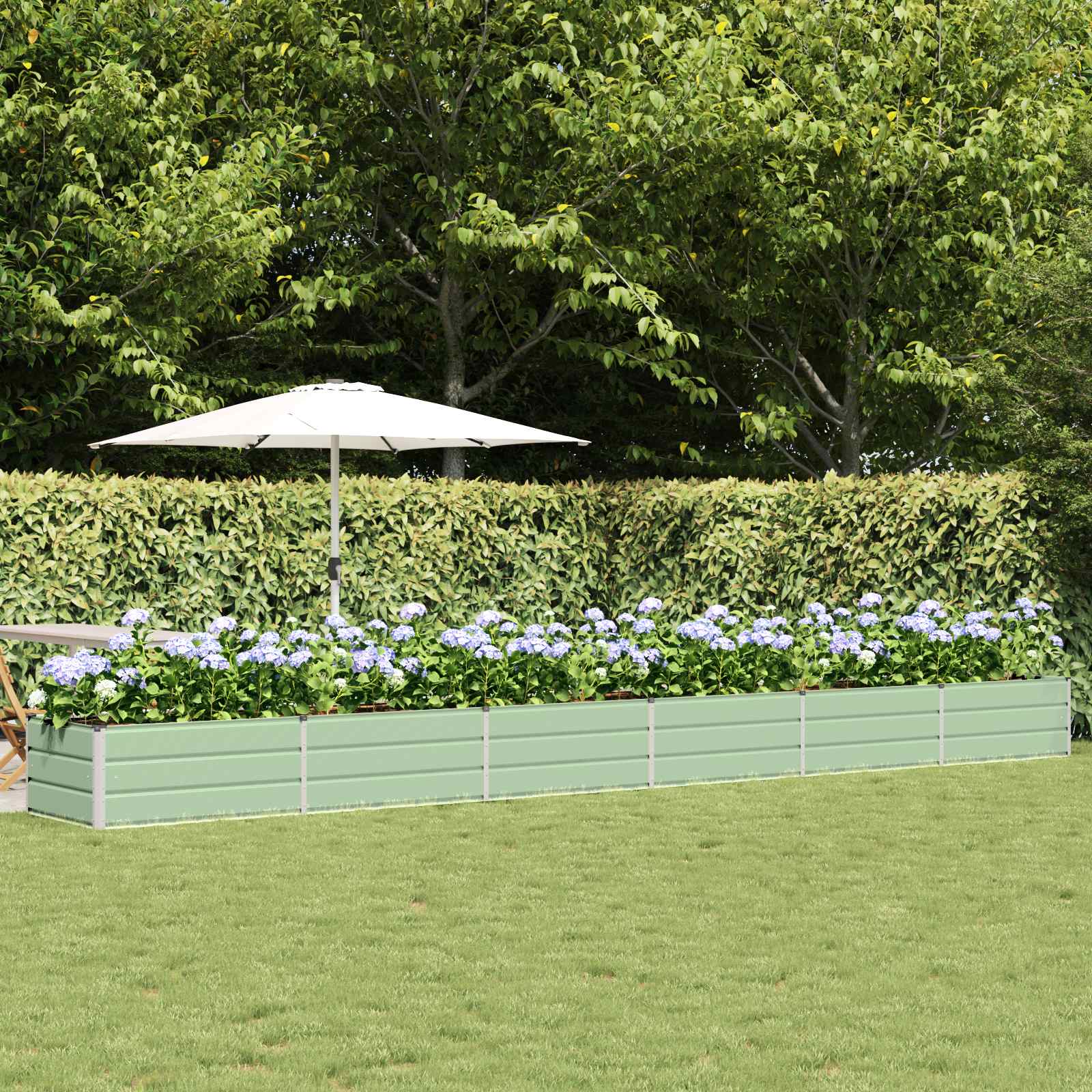 Jardinera Verde 600 X 80 X 45 Cm Acero_1