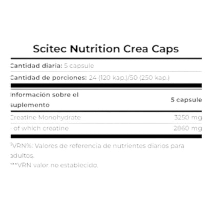 Crea Caps 250 Caps_1