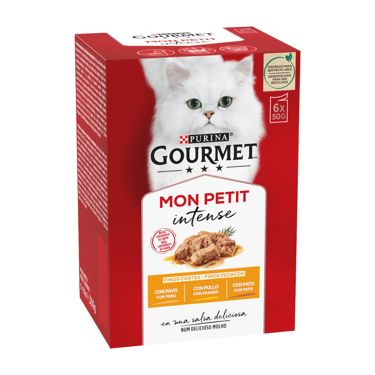 GOURMET Mon Petit de Aves Multipack 6 x 50 g