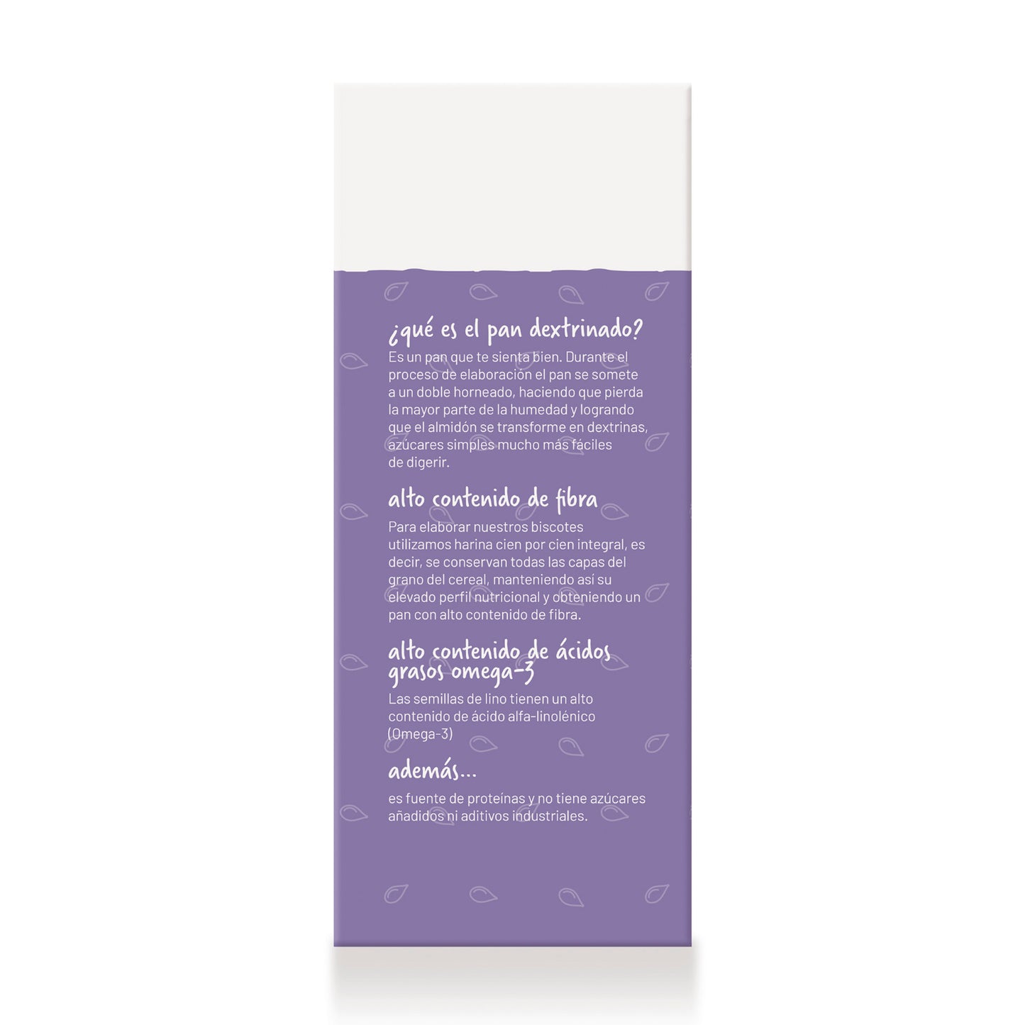 Biscotes integrales con semillas de lino SORIA NATURAL 270 g