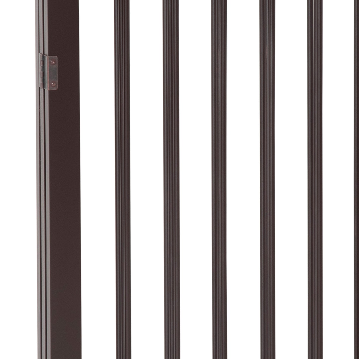 Pawhut Barrera De Seguridad Plegable Perros Pequeños 160x76 Cm Para Puertas Café_4