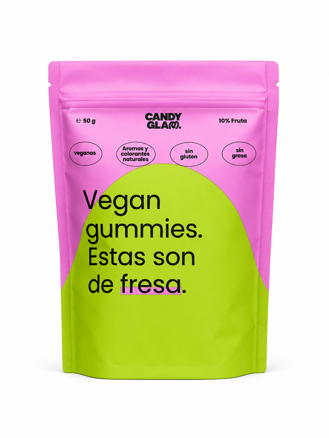 Gummies Veganas Sabor Fresa Pack 14 Bolsas - Snack Dulce Natural Sin Gluten_1