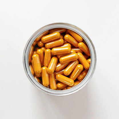 Cúrcuma Ecológica con Jengibre, Pimienta Negra y Probióticos, 250 cápsulas. Aldous Bio