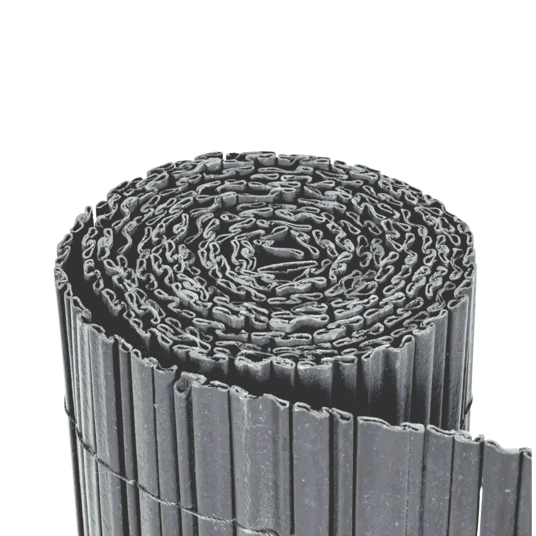Cañizo Pvc Doble Cara 20 Mm Surfcane 20 Mm 2x3 Gris Antracita Nortene_3