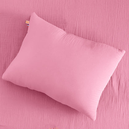 Cojín Rectangular De Algodón Orgánico Rosa_3