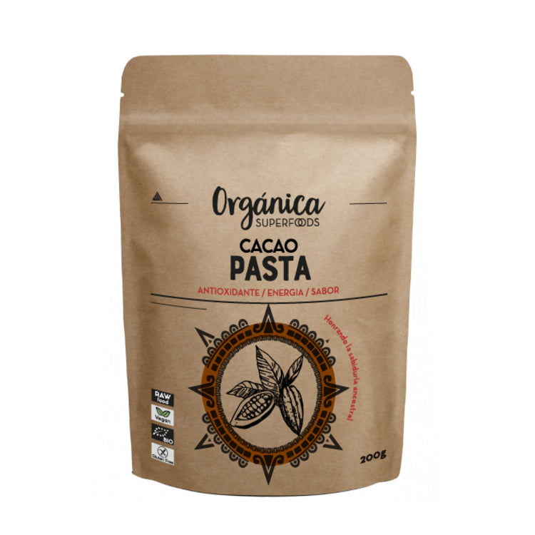 Cacao Pasta Bio Raw De Peru 1kg - Orgánica Superfoods_0