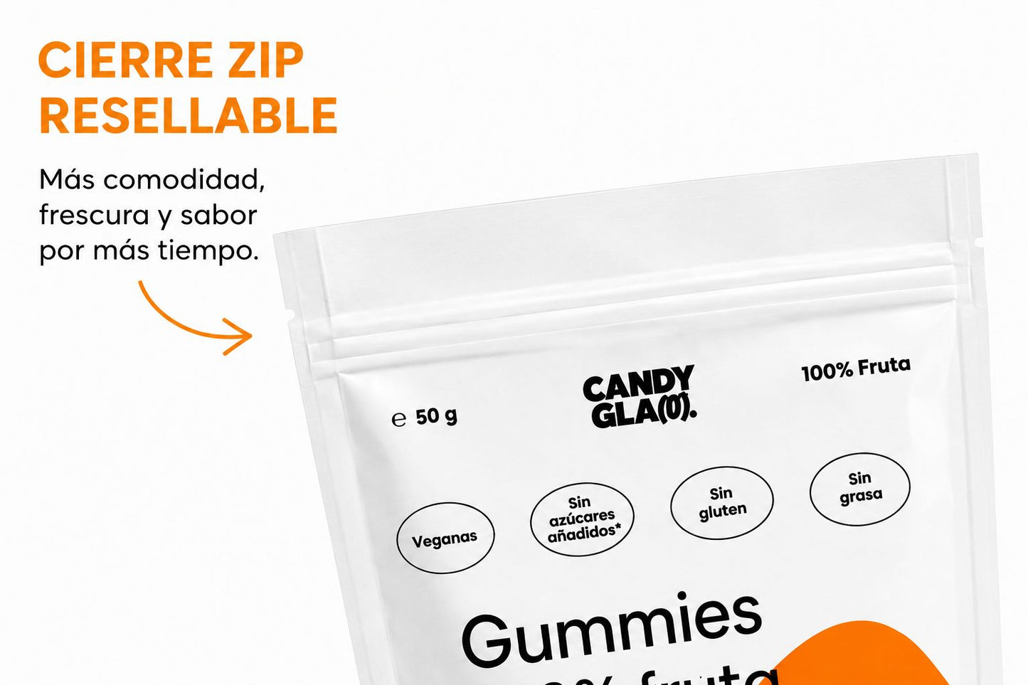 Gummies 100% Fruta Pack De 14 Mango Y Maracuyá – Snack Saludable Vegano Sin Azúcares Añadidos_2