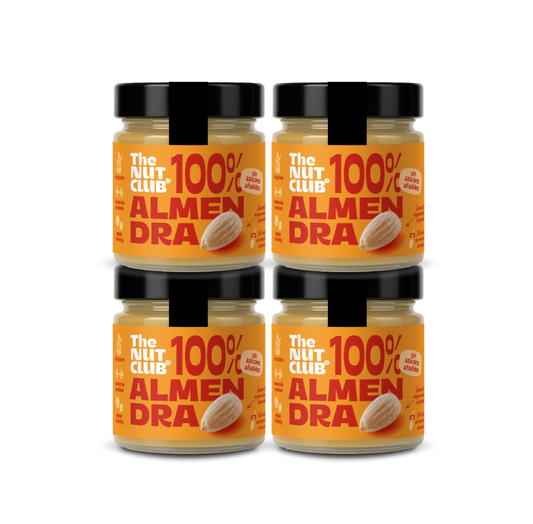 Pack crema 100% almendra nacional 4 uds The Nut Club 720g_0
