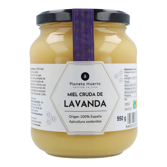 Miel Cruda de Lavanda Planeta Huerto 950 g