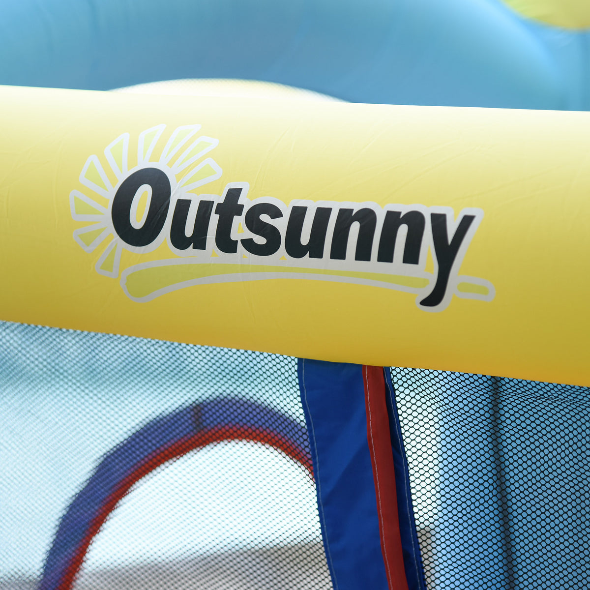 Outsunny Castillo Hinchable Para Niños Con Piscina 360x175x180 Cm Multicolor_4