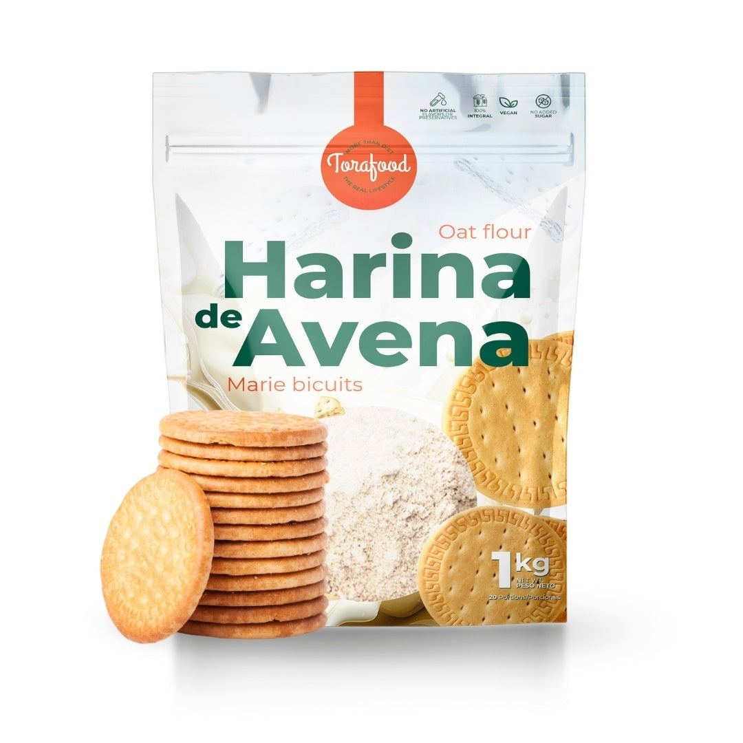 Harina De Avena Galleta Maria Torafood 1kg