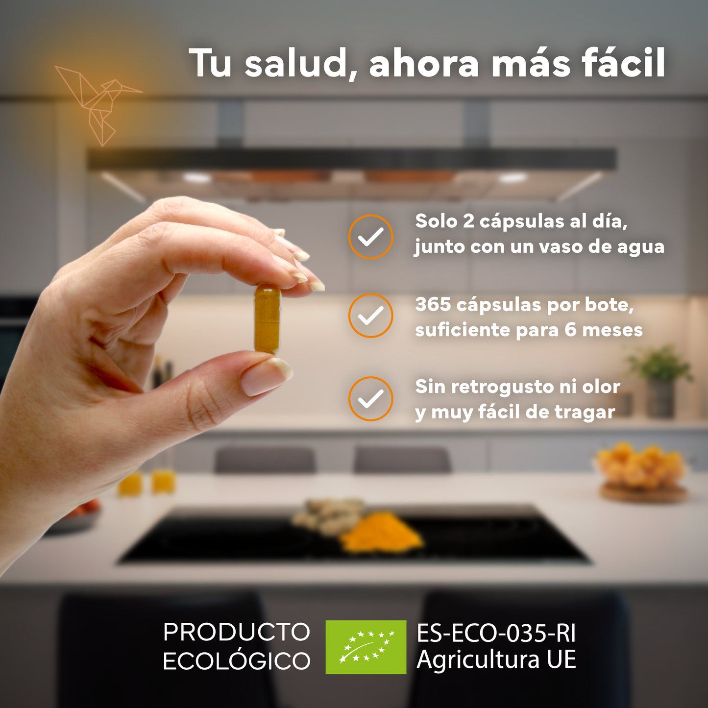 Pack 2x Cúrcuma + Jengibre Y Pimienta Negra Sevens Nutrition. Antiinflamatorio Y Salud Articular._4