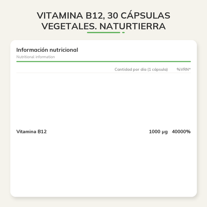 Información nutricional