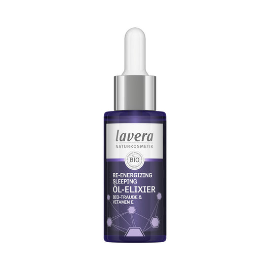 Aceite elixir sleeping reparador uva bio y vitamina e Lavera 30 ml