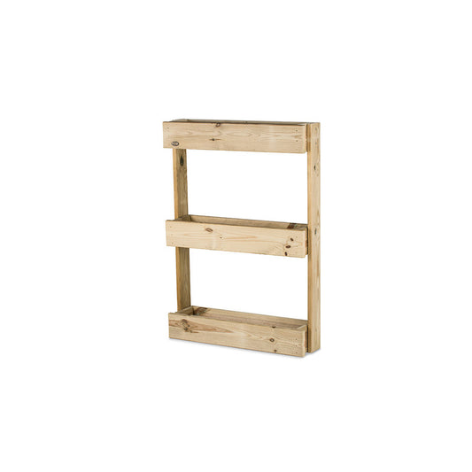 Jardinera Vertical Stand Line Wall 3B Madera Tratada Exterior Hortalia_0