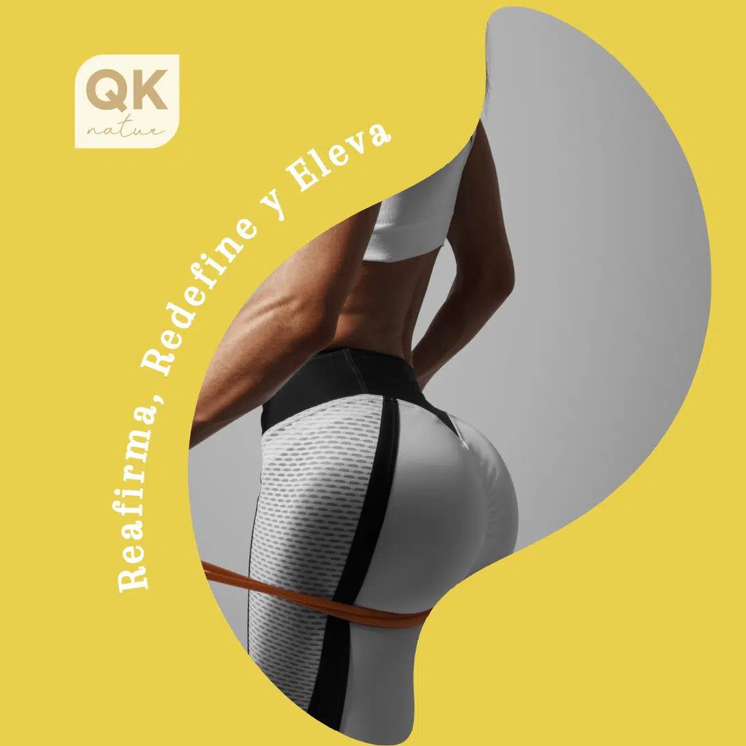 QKnatur - Aceite Para Glúteos Reafirmante 100 Ml. Reafirma Y Eleva Los Glúteos. Previene La Aparición De Celulitis_3