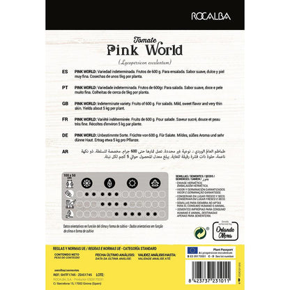Semillas de Tomate Colección Pink world