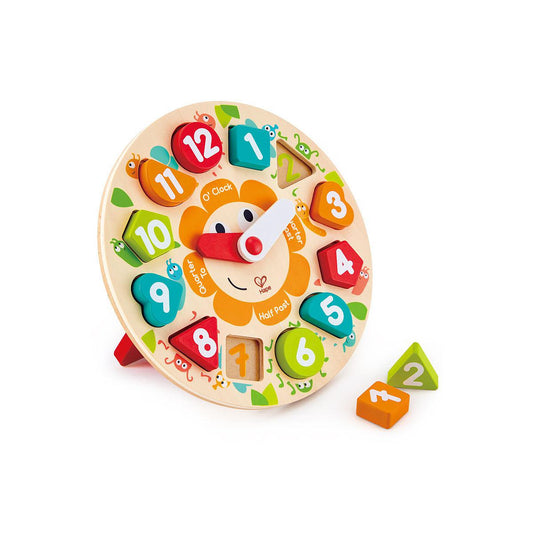 Puzzle Chunky Clock Hape_0