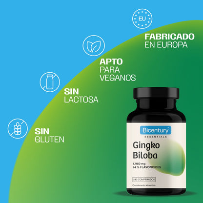 Ginkgo Biloba BICENTURY 240 comprimidos