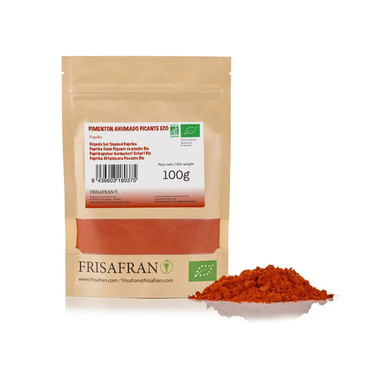 Pimentón En Polvo Ecológico | Sabor Ahumado Picante 500 G_0