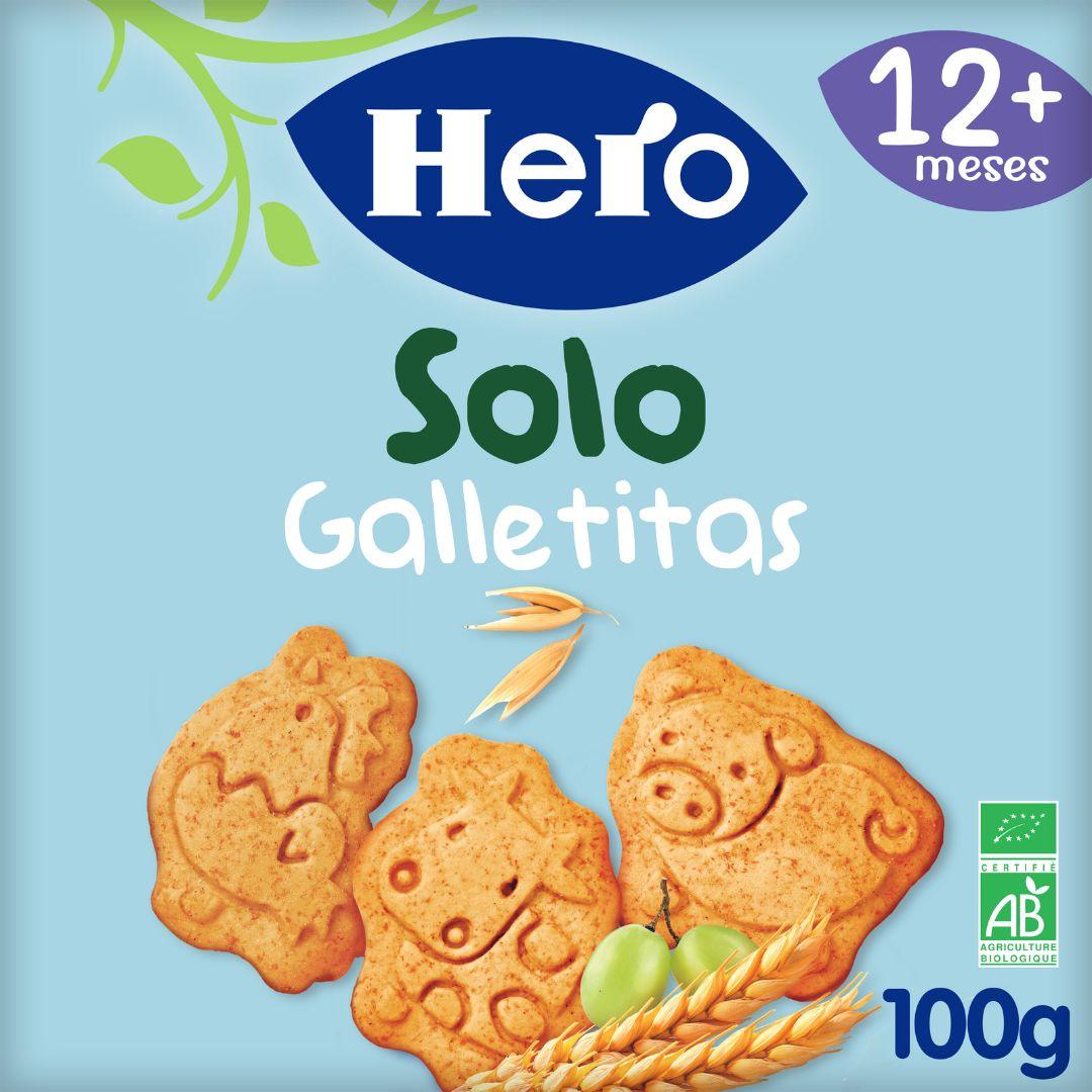 Pack 7x Galletitas animales Solo Cereales 100 g-Hero Solo