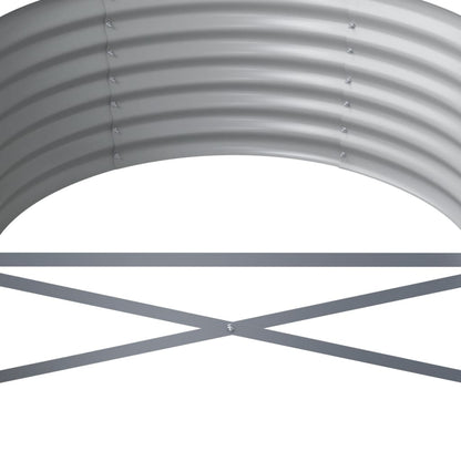 Jardinera Arriate Acero Galvanizado Verde 620x80x36 Cm_4