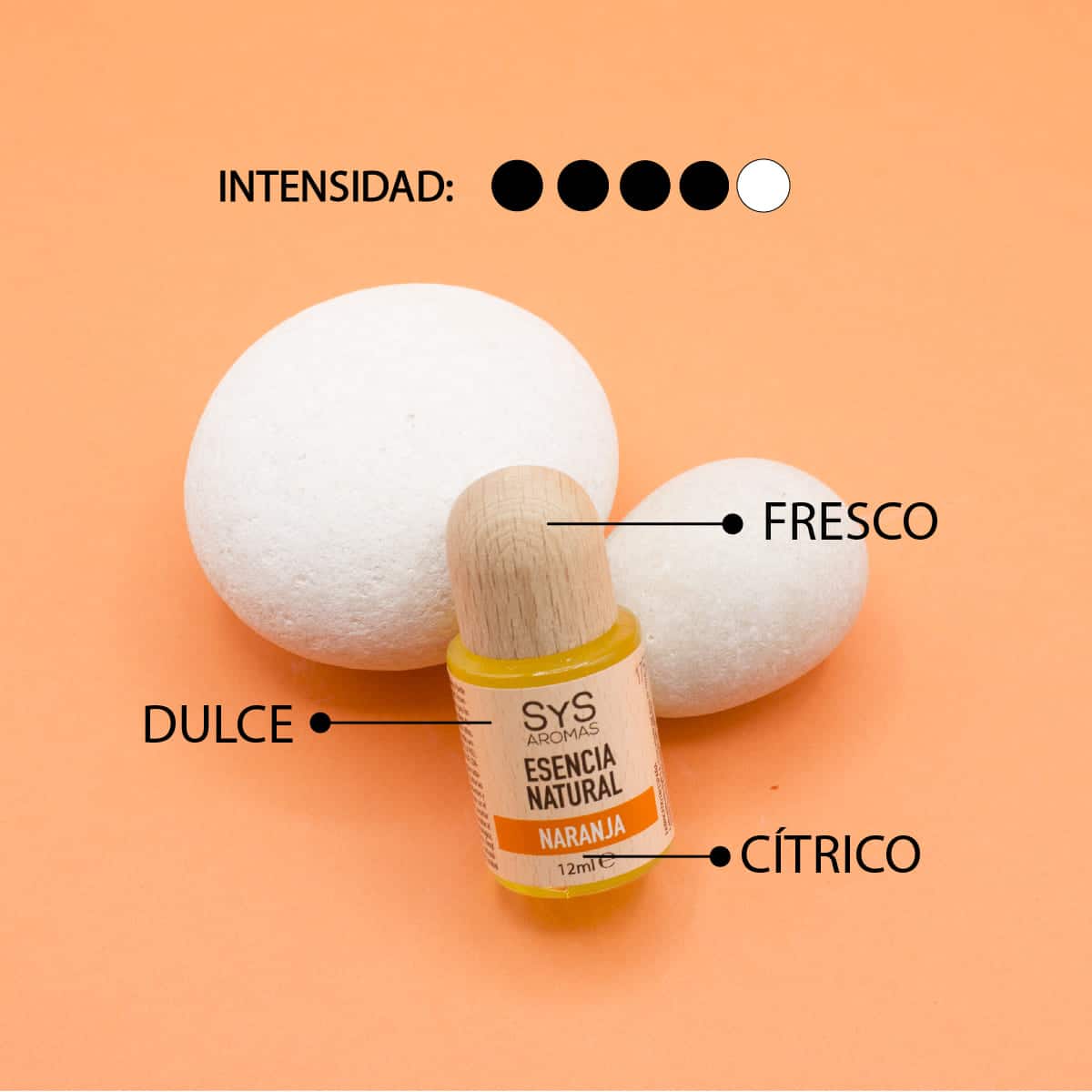 Esencia Natural Naranja SYS Aromas 12 ml | Aroma Cítrico y Frutal | Para Quemadores y Humidificadores_2