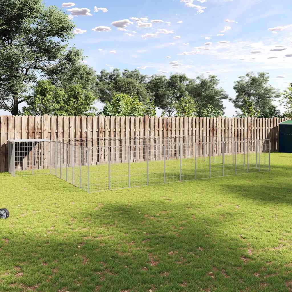 Perrera Plateada 25,41 M² Acero_1