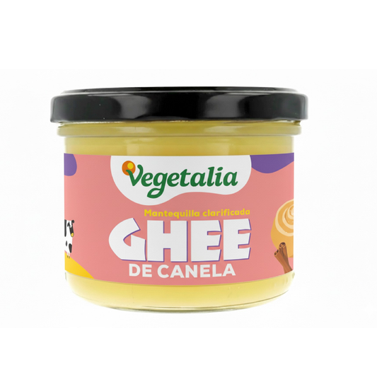 Ghee Mantequilla Clarificada de Canela y Vainilla Bio Vegetalia 220 ml (180 g)