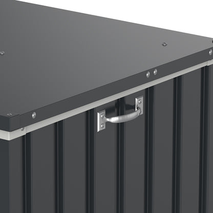 Apollo 585 L Anthracite Grey Metal Storage Chest_5