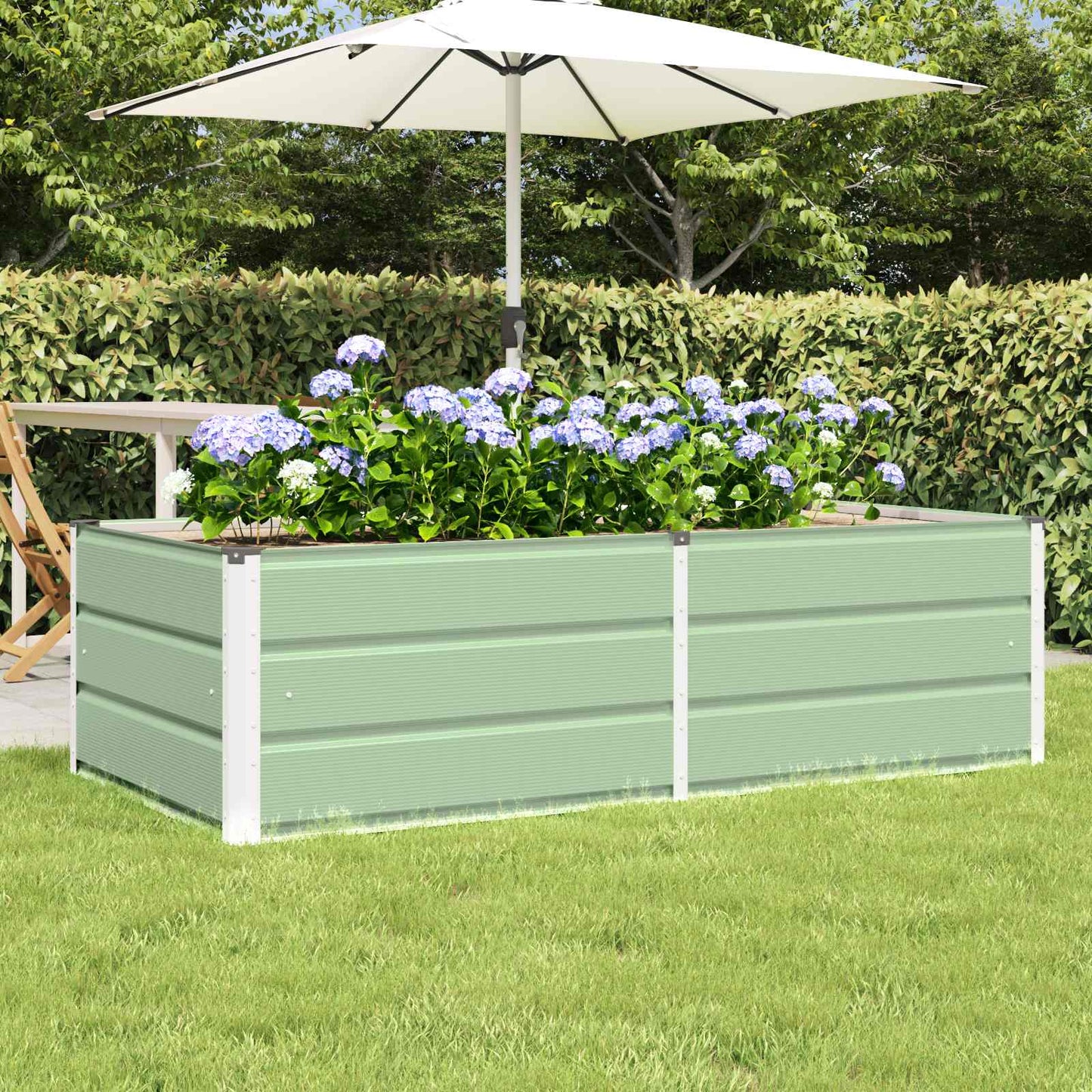 Jardinera Verde 160 X 80 X 45 Cm Acero_1