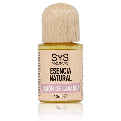 Esencia Natural Jabón de Lavanda SYS Aromas 12 ml | Aroma Agreste y Limpio | Para Quemadores y Humidificadores_0