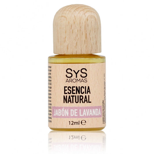 Esencia Natural Jabón de Lavanda SYS Aromas 12 ml | Aroma Agreste y Limpio | Para Quemadores y Humidificadores_0