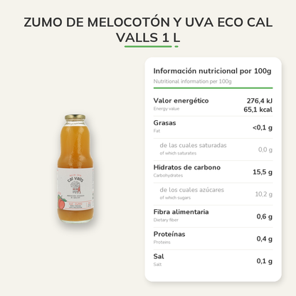 Información nutricional