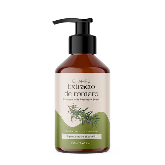 QKnatur - Champú Con Extracto De Romero 250 ml. Con Activos Para Fortalecer Y Reparar. Cabello Fino O Dañado_0