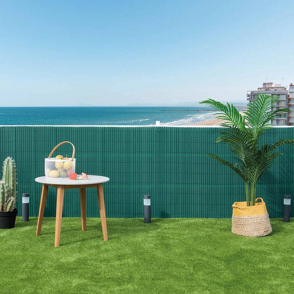 Pack Instalación Cañizo Pvc Recycane 20 Mm 9 Metros Verde 0,9x3 M_2