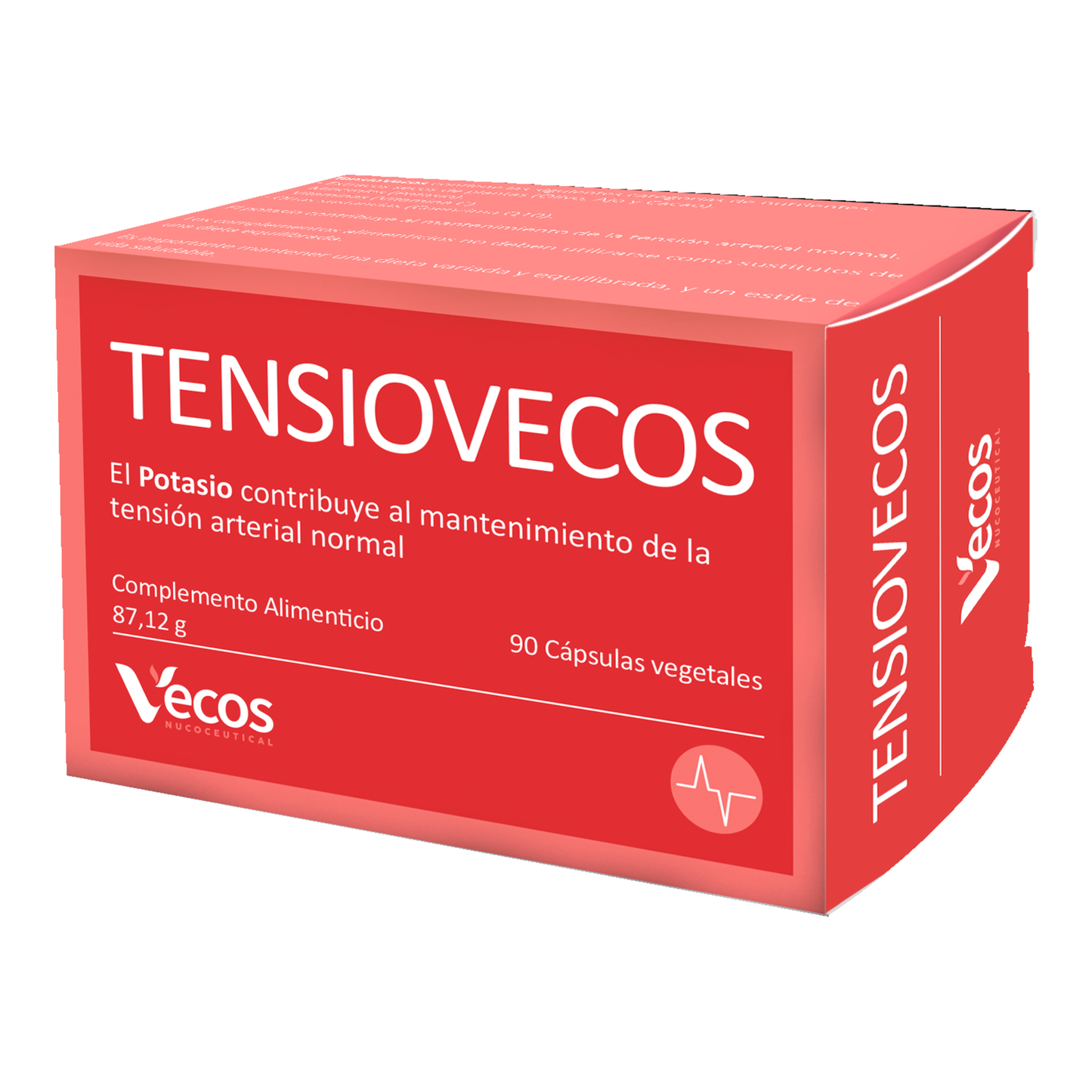 Tensiovecos Vecos 90 Cápsulas | Corazon Saludable Y Antioxidantes | Potasio + Olivo + Ajo_0